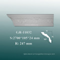 Europeu estilo PU espuma Crown moldagem / decorativas Cornice moldagem Design